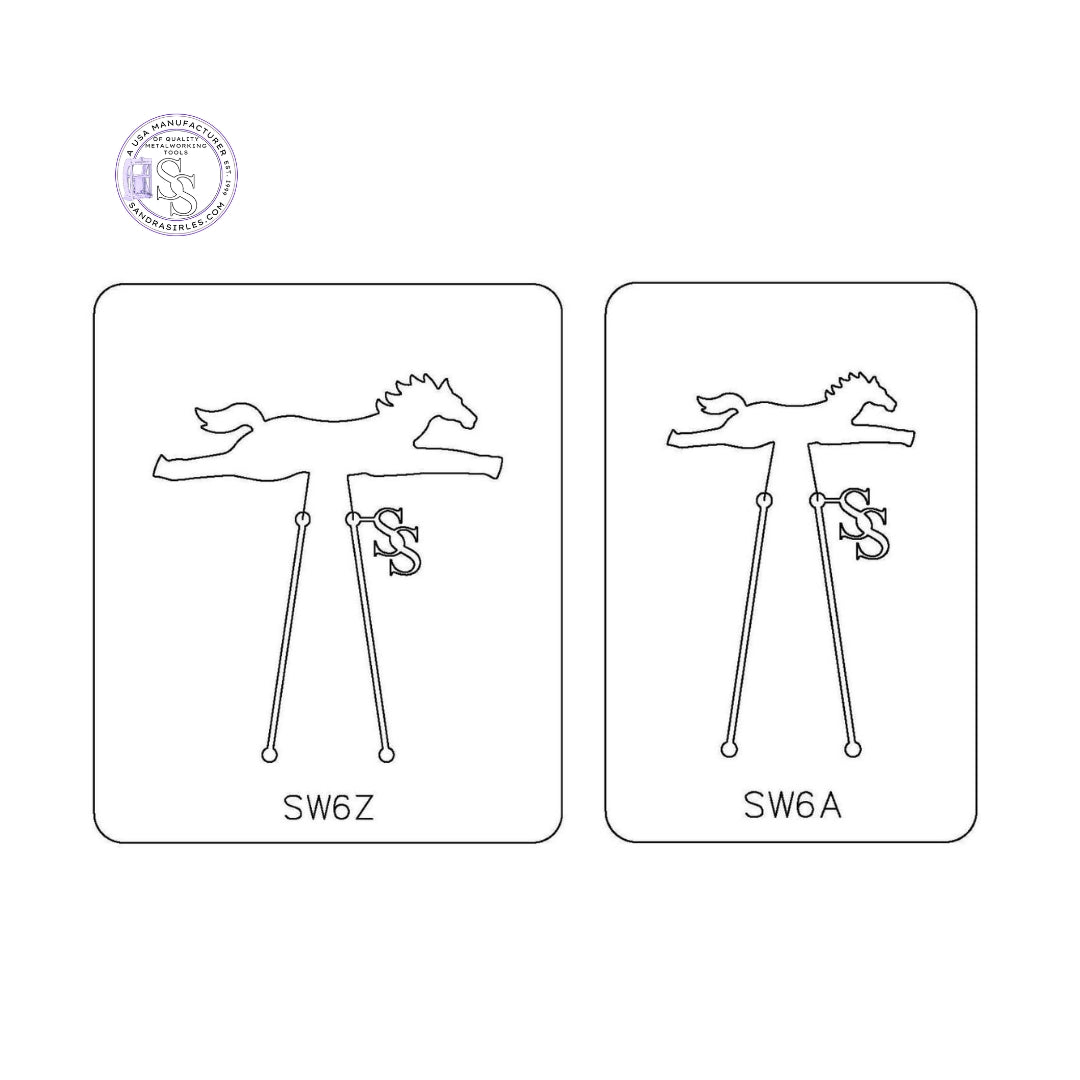 PANCAKE DIE SW6 HORSE 1